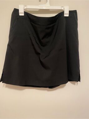 Lady Hagen Black Golf Pickleball Tennis Skort Size 14